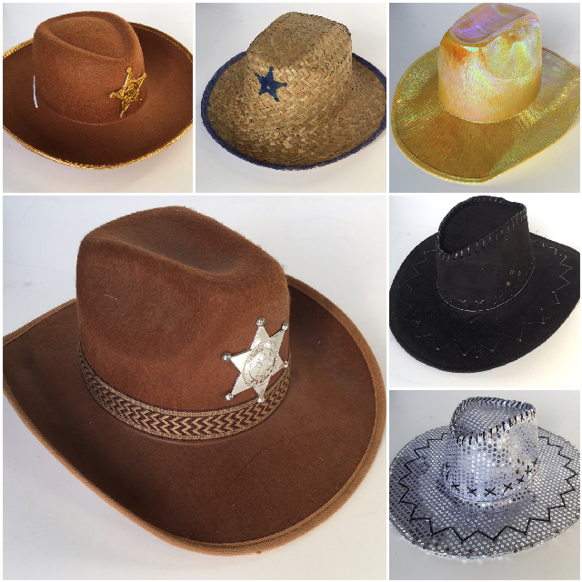 HAT, Cowboy - Novelty Assorted